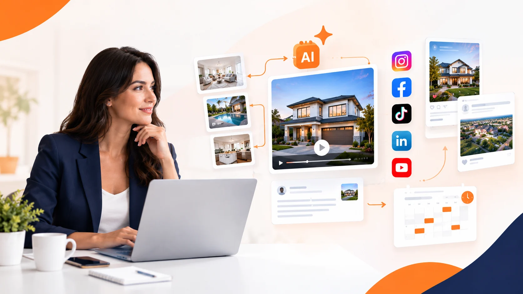 How Realtors Can Use AI to Scale Their Social Media Content